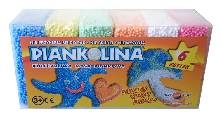 Art and Play, Piankolina, 6 kostek standard