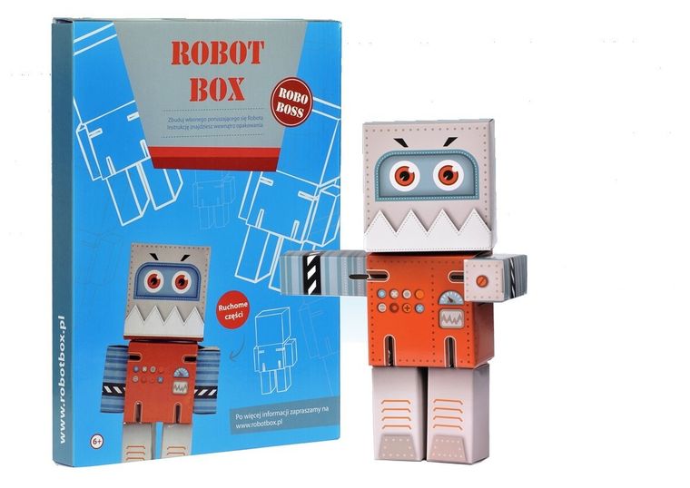 Art and Play, Robot Box, zbuduj robota, Robo Boss