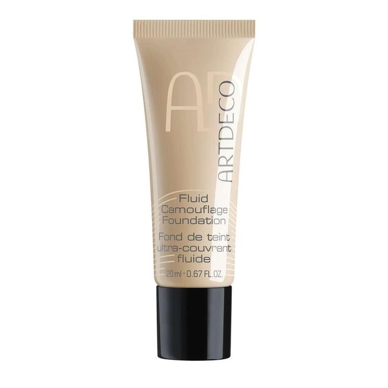 Artdeco, Fluid Camouflage Foundation, podkład intensywnie kryjący, 08 Neutral/Cashmere, 20 ml
