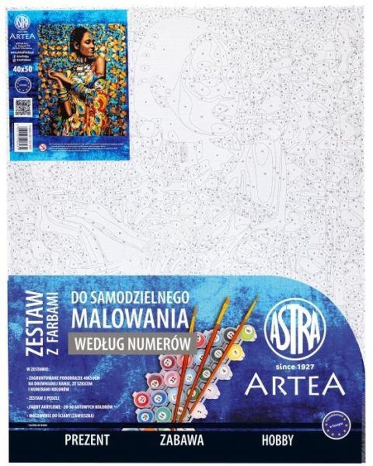 Artea, malowanie po numerach, W blasku Indii