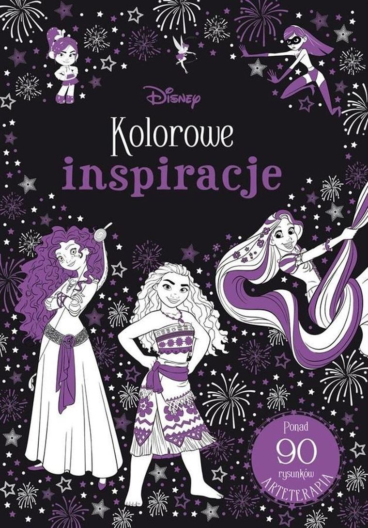Arteterapia. Disney. Kolorowe inspiracje