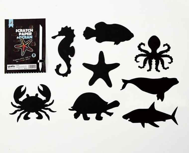 Artifly, Magiczna zdrapka 8w1, Seria oceaniczna