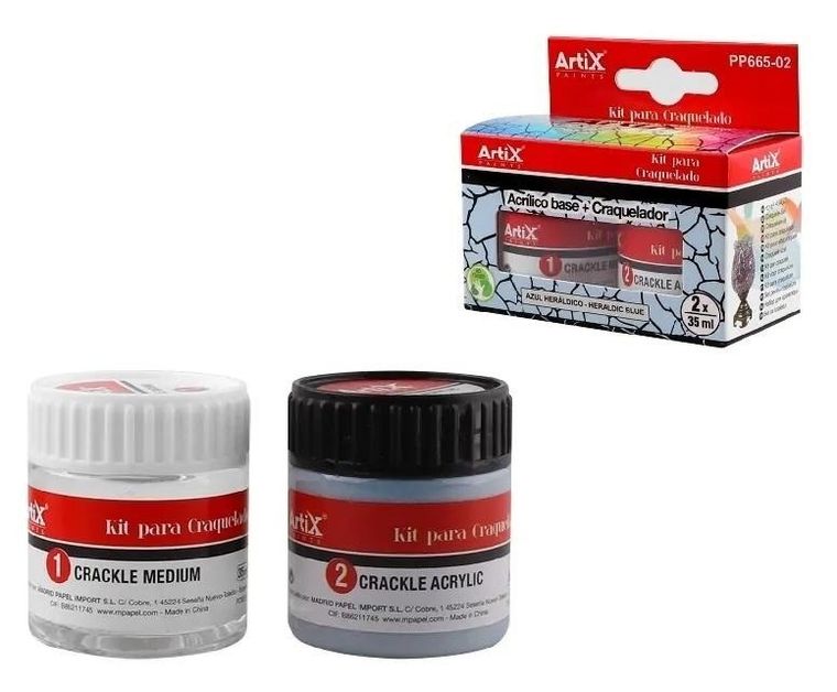 Artix, farba akrylowa, turkusowa, 35 ml + środek tworzący