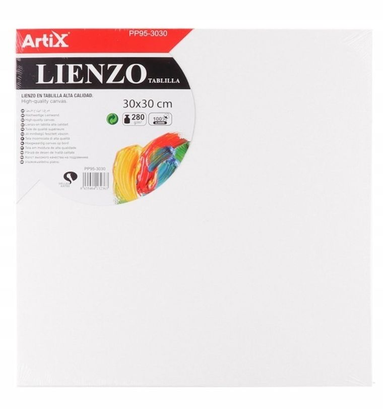 Artix, tablica malarska, 280g/m2, 30-30 cm