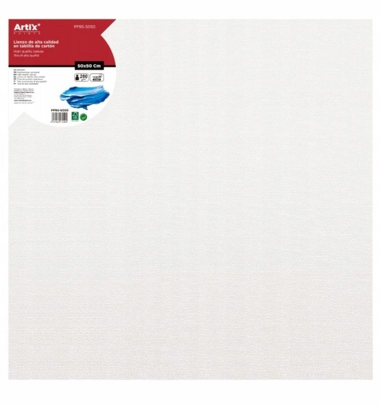 Artix, tablica malarska, 280g/m2, 50-50 cm