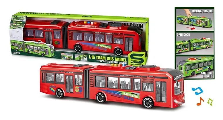 Artyk, autobus dwusegmentowy, pojazd interaktywny, 1 szt.