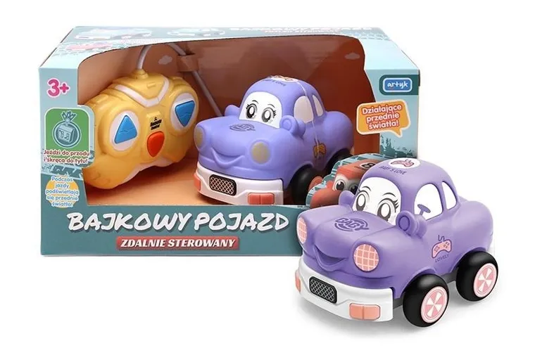 Artyk, Bajkowy pojazd zdalnie sterowany, fioletowy
