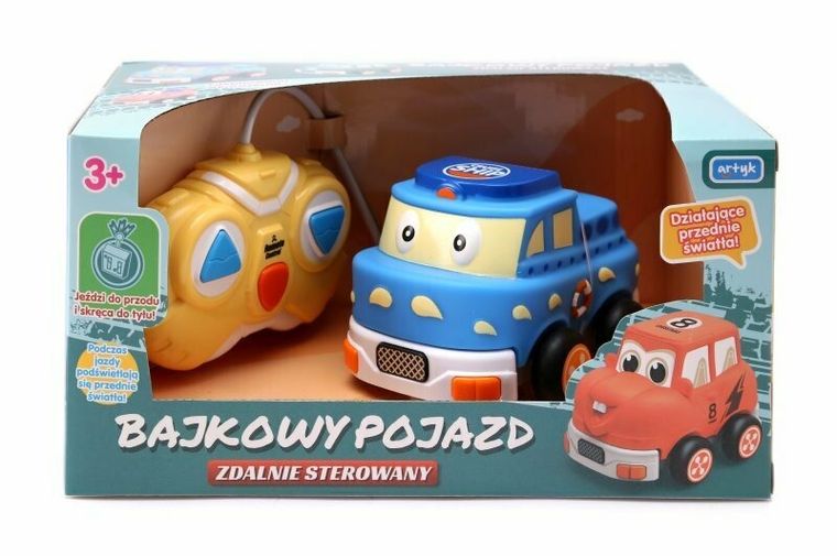 Artyk, Bajkowy pojazd zdalnie sterowany, niebieski