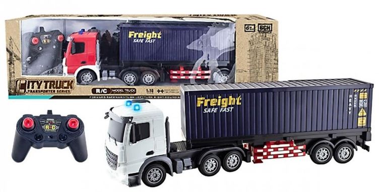 Artyk, Ciężarówka z kontenerem, pojazd zdalnie sterowany, 1:18