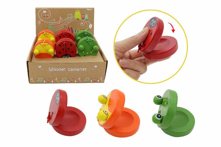 Artyk, Drewniane kastaniety, zwierzątka, 1 szt.