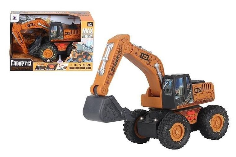 Artyk, dźwig, pojazd ze światłem i dźwiękiem