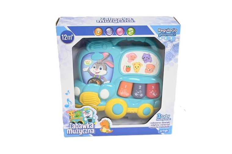 Artyk, Edu autko, pianinko, zabawka muzyczna