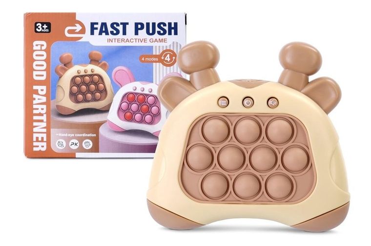 Artyk, fast push, pop it, gra zręcznościowa