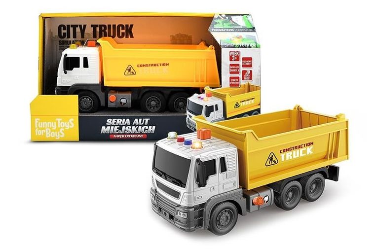 Artyk, Funny Toys for Boys, auto miejskie, wywrotka