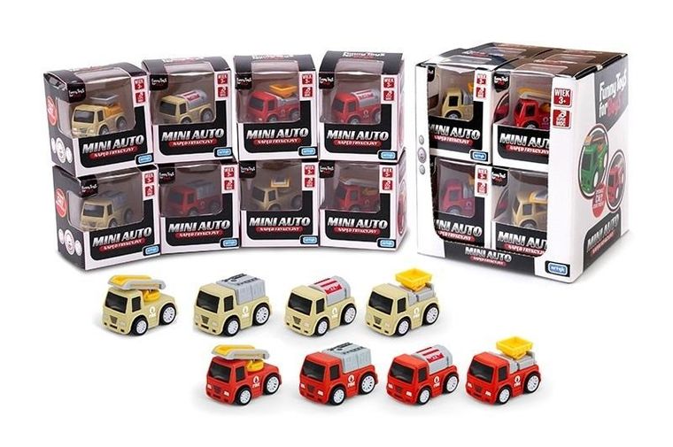 Artyk, Funny Toys for Boys, Auto, pojazd, 5 cm, 1 szt.