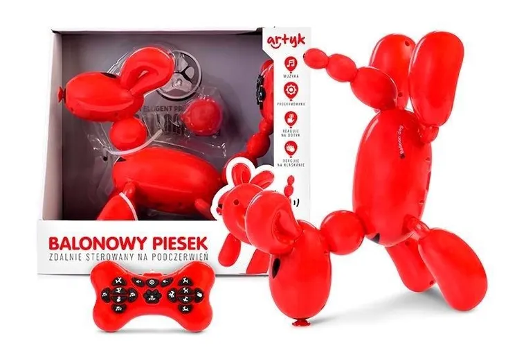 Artyk, Funny Toys for Boys, balonowy piesek, zdalnie sterowany