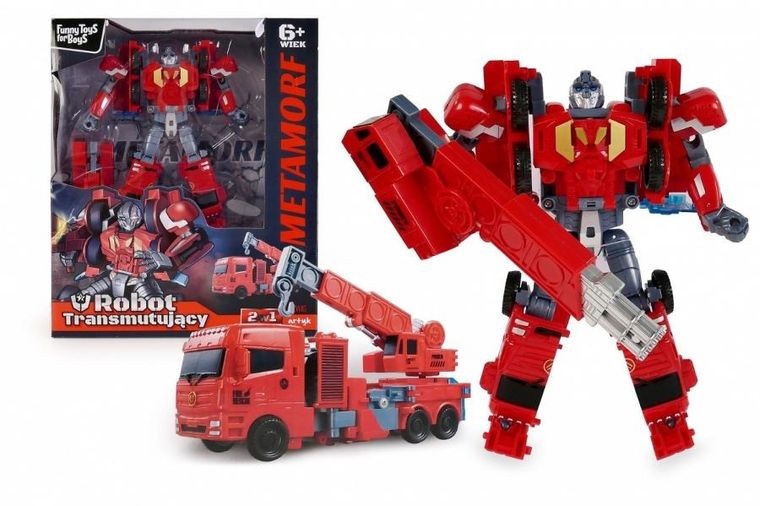 Artyk, Funny Toys for Boys, robot transformujący w pojazd ciężarowy
