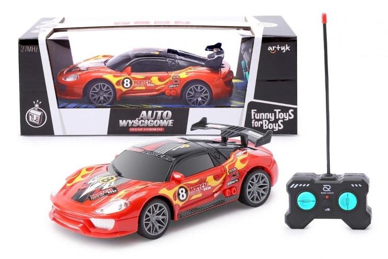 Artyk, Funny Toys For Boys, wyścigówka, pojazd zdalnie sterowany