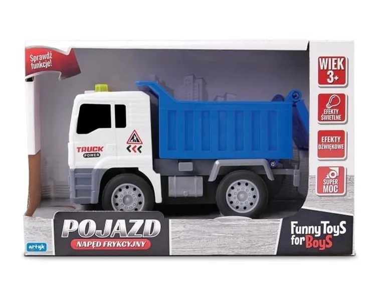 Artyk, Funny Toys For Boys, wywrotka, pojazd z napędem