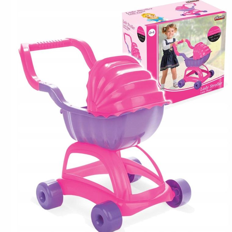 Artyk, głęboki wózek dla lalek