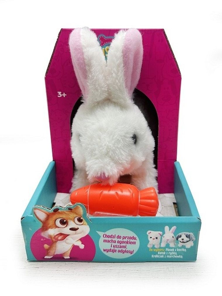 Artyk, Królik z marchewką, maskotka chodząca