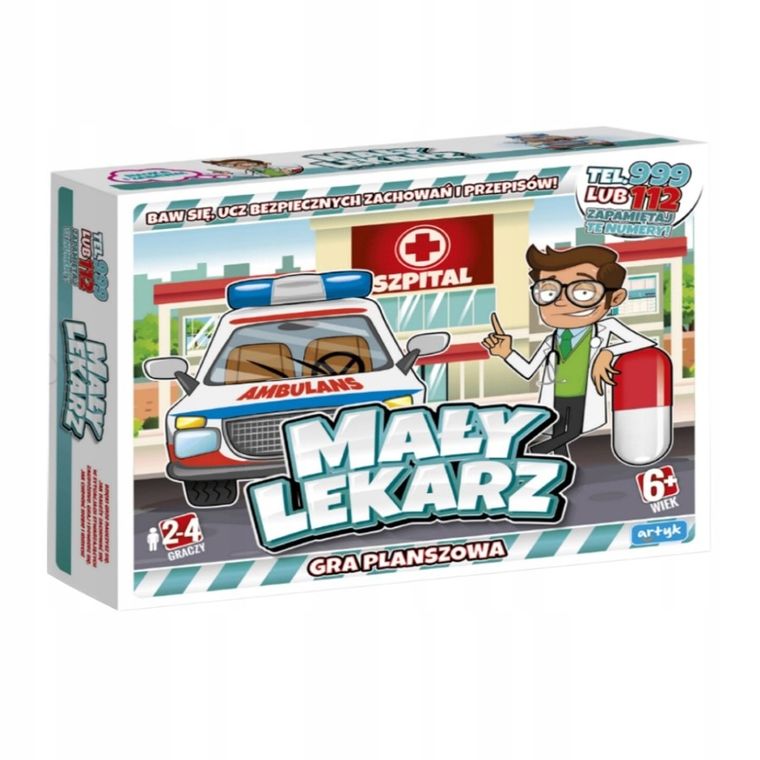 Artyk, Mały lekarz, gra familijna