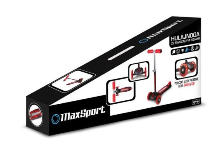 Artyk, Max Sport, hulajnoga ze świecącymi kołami