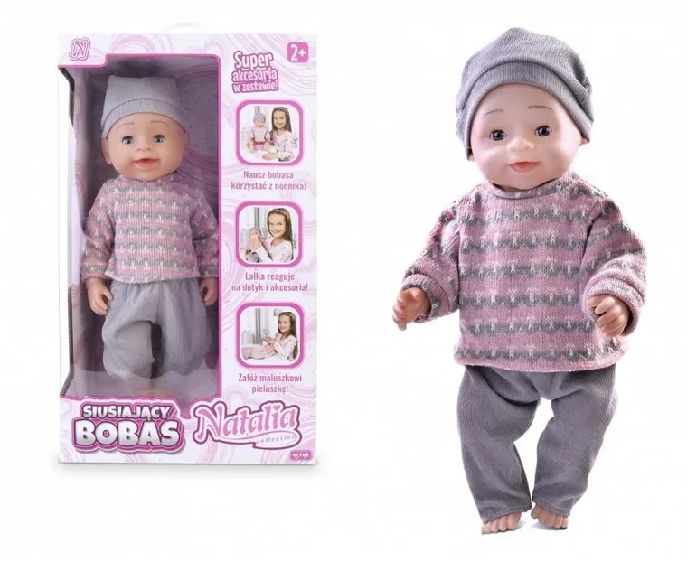 Artyk, Natalia, lalka bobas siusiająca, 43 cm