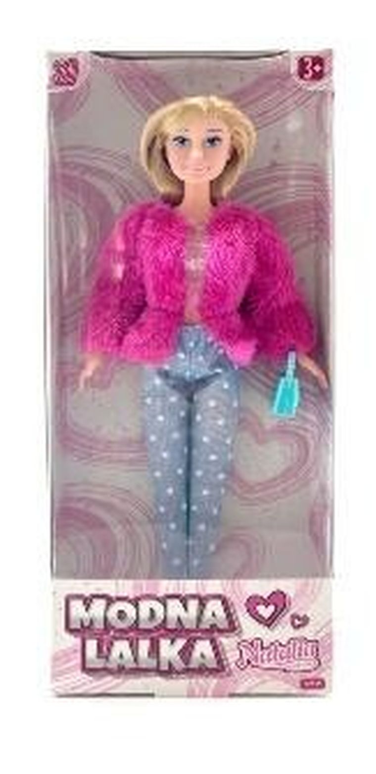 Artyk, Natalia, modna lalka w futerku, 29 cm