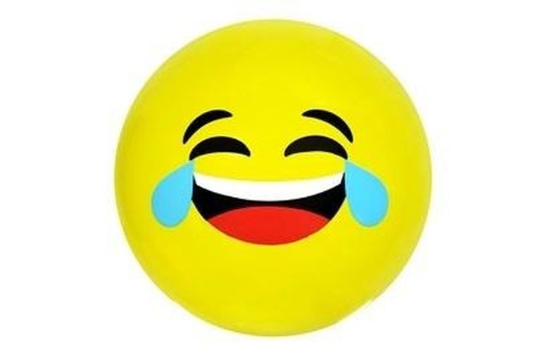 Artyk, piłka, 23 cm, żółta buźka