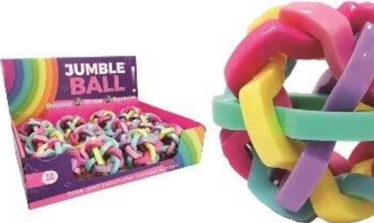 Artyk, piłka kłębek, pastelowa