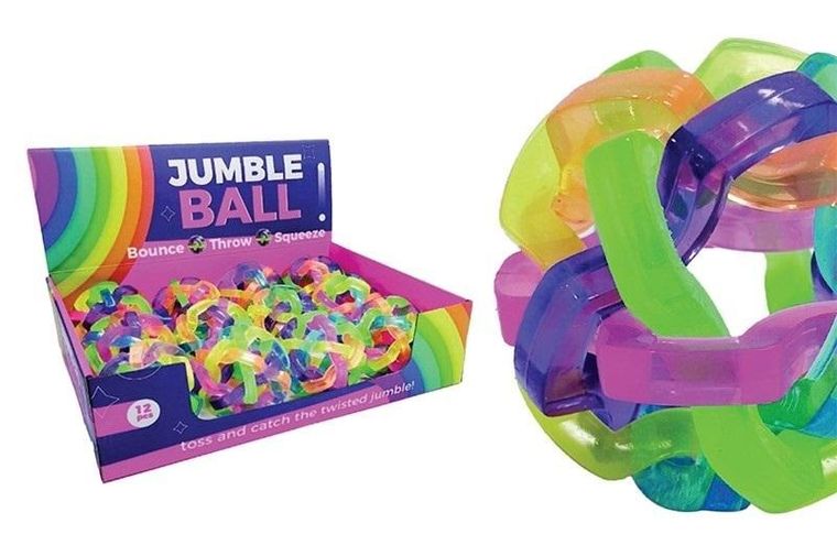 Artyk, piłka kłębek, przeźroczysta, 1 szt.