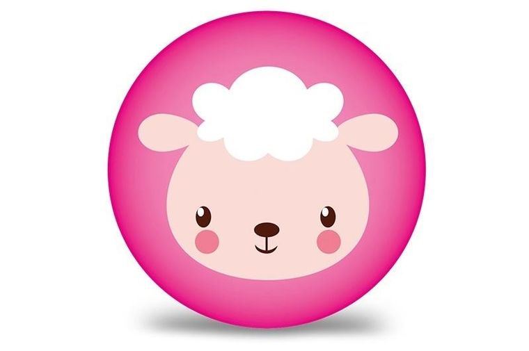 Artyk, piłka kolorowa, owieczka, 23 cm