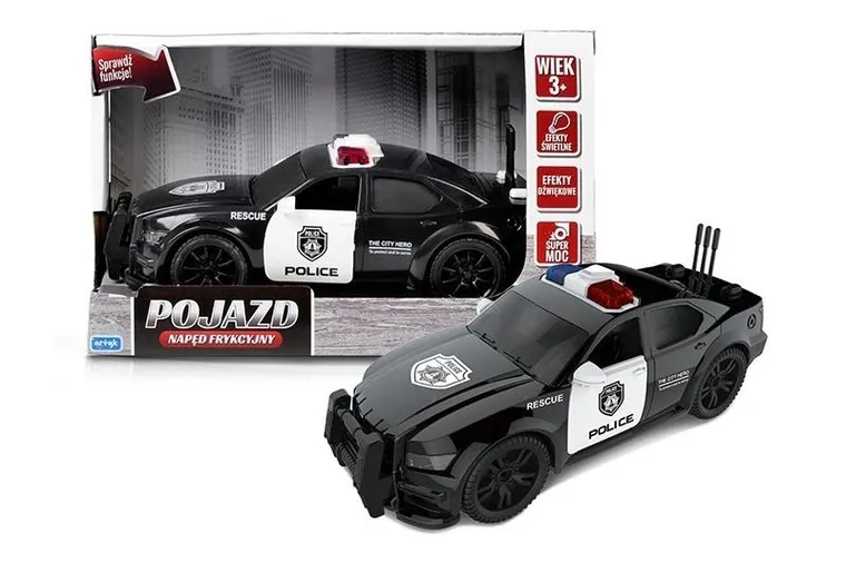 Artyk, Policja, pojazd z napędem frykcyjnym
