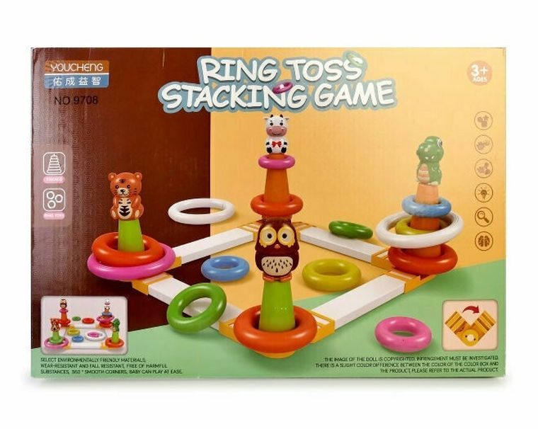 Artyk, rzucanie obręczy, gra zręcznościowa