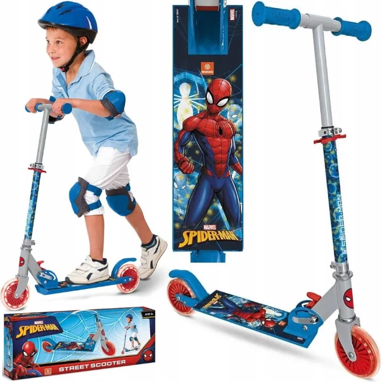 Artyk, Spider-Man, hulajnoga 2-kołowa