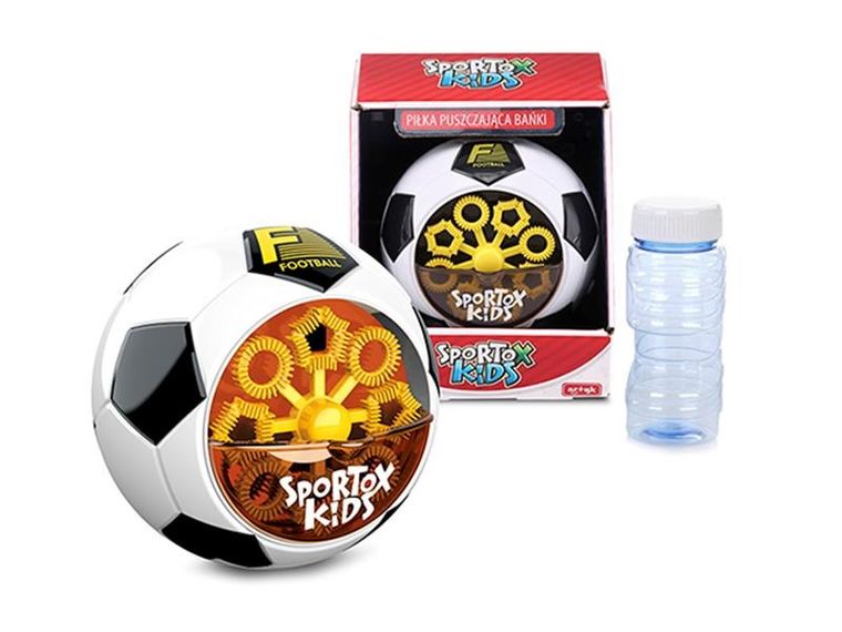 Artyk, Sportox Kids, maszyna do baniek mydlanych, piłka