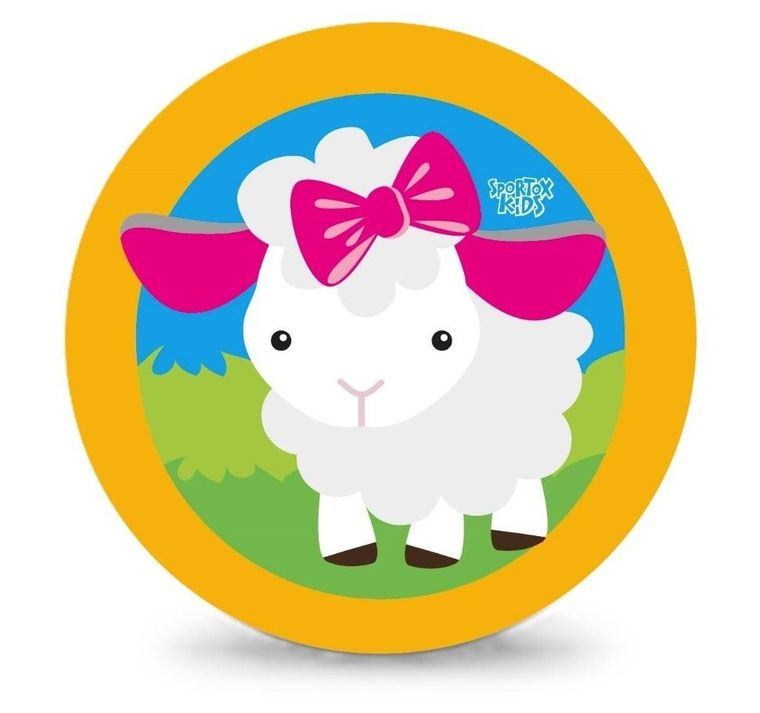 Artyk, Sportox Kids, piłka gumowa, owieczka, 23 cm