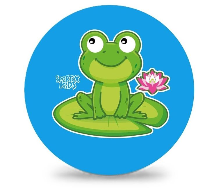 Artyk, Sportox Kids, piłka gumowa, żabka, 23 cm