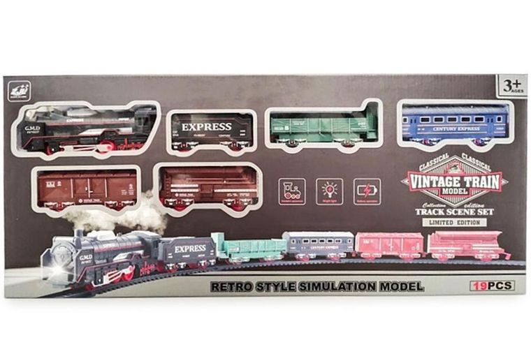 Artyk, Vintage Train, kolejka, 19 elementów