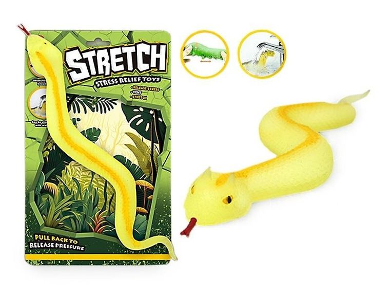 Artyk, wąż, figurka rozciągliwa