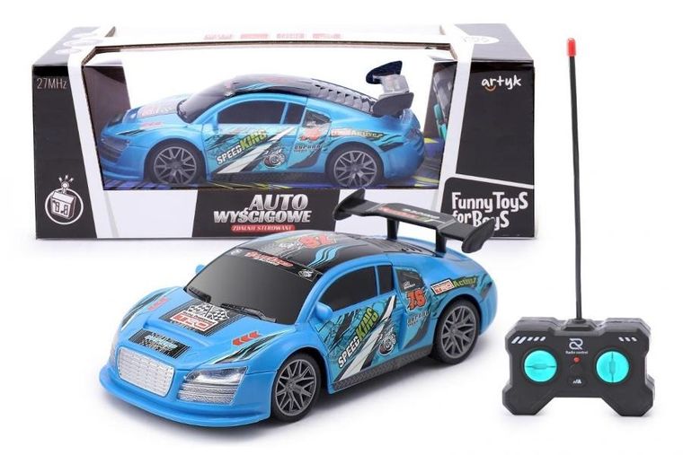 Artyk, wyścigówka, pojazd zdalnie sterowany