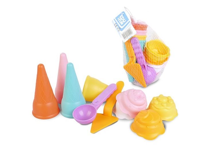 Artyk, zestaw do piasku, lody