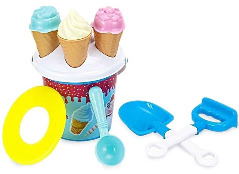 Artyk, zestaw do piasku, niebieski