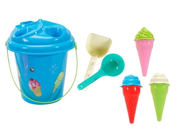 Artyk, zestaw do piasku, niebieski