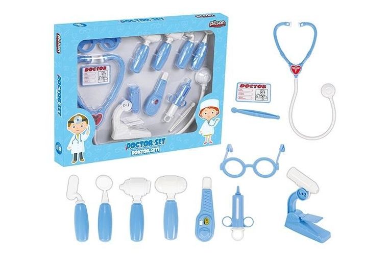 Artyk, zestaw lekarski, niebieski