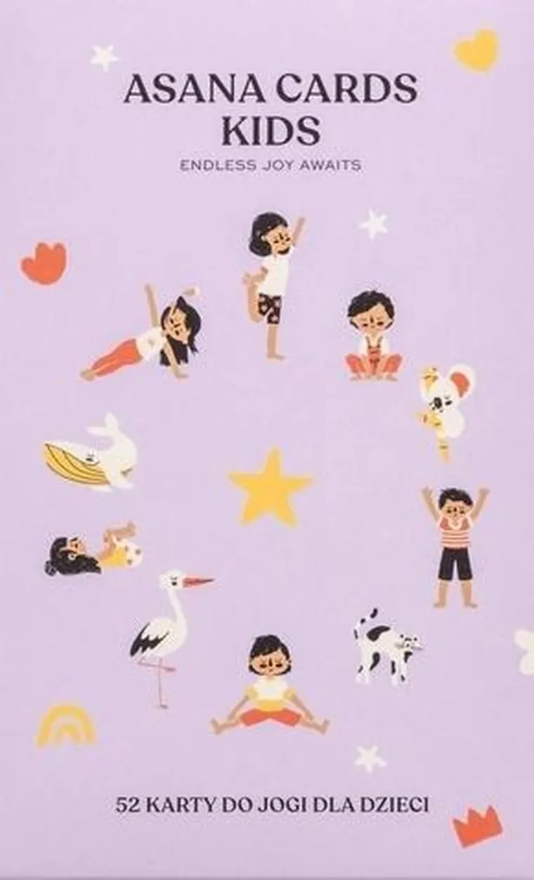 Asana Cards Kids. Joga dla dzieci. Karty do jogi dla dzieci