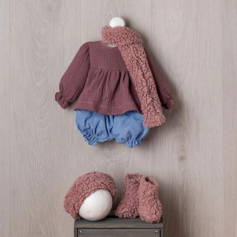 Asi, Pepa, zestaw ubranek dla lalki hiszpańskiej, 57 cm