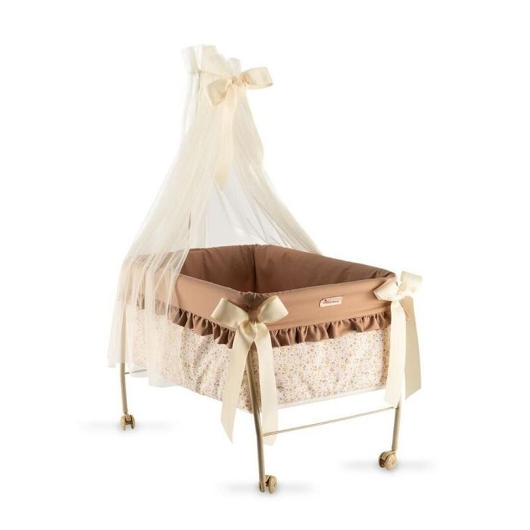 Asi, Teresa, łóżeczko z baldachimem dla lalki bobas, 46 cm