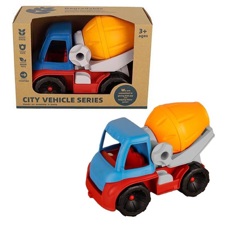 Askato, betoniarka plastikowa, pojazd budowlany